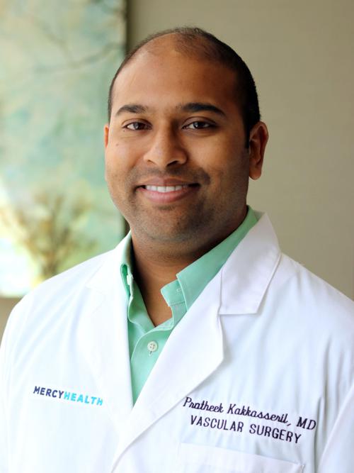 Pratheek S Kakkasseril, MD | Vascular Surgery | Mercy Health - The Heart and Vascular Institute, Ygst Vasc