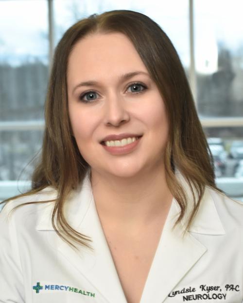 Lyndsie R Kyser, PA-C | Neurology | Mercy Health - Neuroscience Center Youngstown Neurology