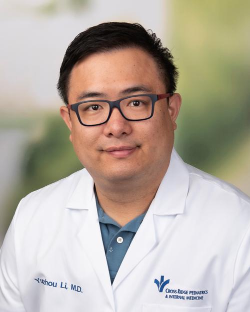 Yunzhou Li, MD | Primary Care | Crossridge Pediatrics & Internal Medicine