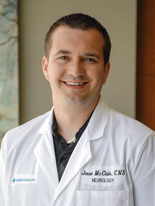Jesse V McClain IV, APRN-CNS | Neurology | Mercy Health - Neuroscience Center Youngstown Neurology