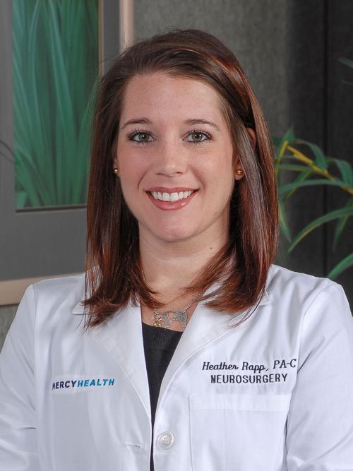 Heather L Rapp, PA-C | Neurosurgery | Mercy Health - St Elizabeth Youngstown Neuroscience